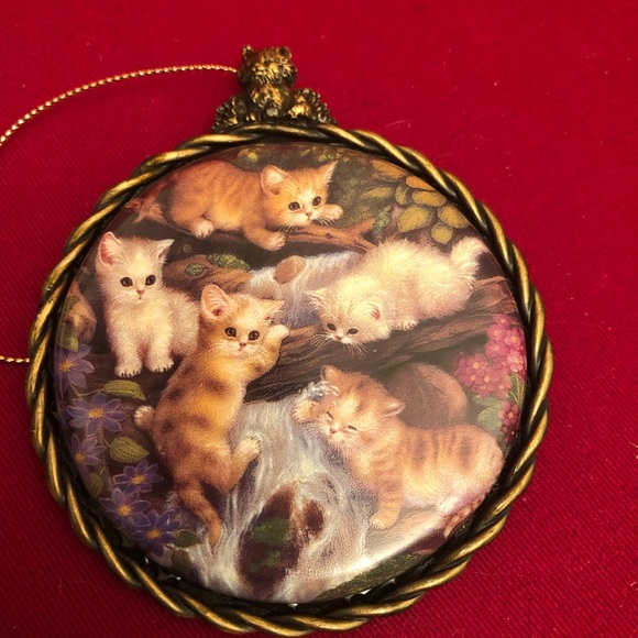 Bradford exchange 1998 kitten expeditions ornament collection - Picture 3 of 6